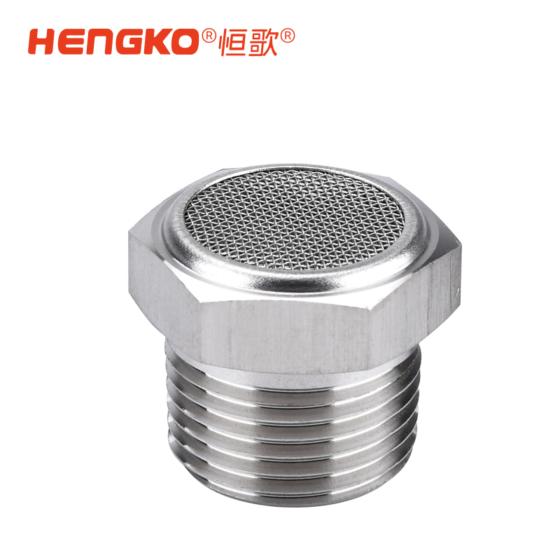 壓縮空氣機不銹鋼消聲器，現(xiàn)貨供應(yīng)，高效降